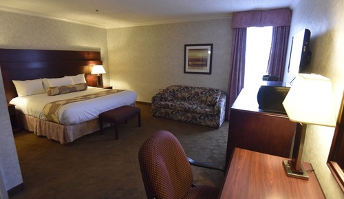 Habitación de lujo, 1 cama de matrimonio grande con sofá cama