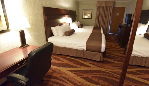 Habitación estándar, 2 camas de matrimonio, no fumadores