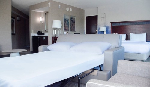 Suite, 1 cama de matrimonio grande con sofá cama, no fumadores