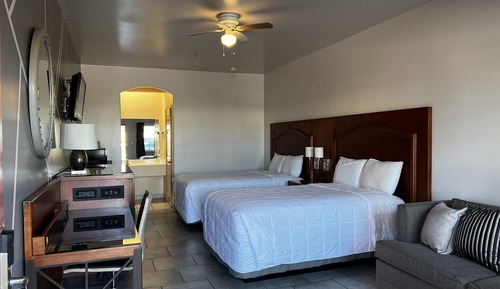 Standard Room with 2 Double Beds & a Sofa Sleeper