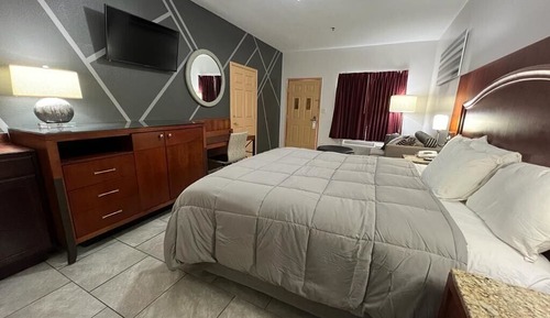 Habitación Deluxe, 1 cama de matrimonio grande con sofá cama, no fumadores