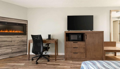 Habitación Premier, 1 cama de matrimonio grande, balcón (River, Fireplace)