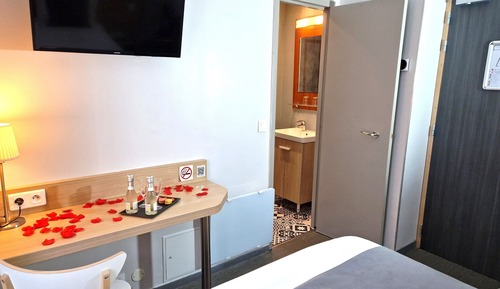 Habitación romántica doble, 1 cama doble (1 or 2 persons)