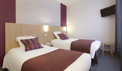 Habitación con 2 camas individuales