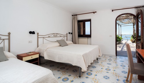 Habitación triple estándar, vistas al mar