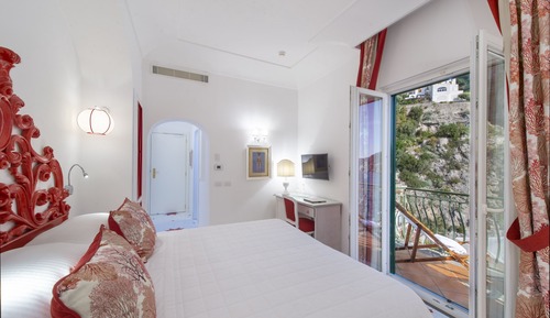 Habitación doble superior, balcón, vistas al mar