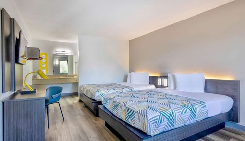 Habitación Deluxe, 2 camas dobles, no fumadores, frigorífico y microondas