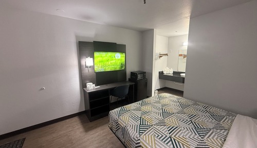 Habitación Deluxe, 1 cama de matrimonio, no fumadores, frigorífico y microondas