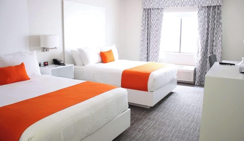 Habitación estándar, 2 camas de matrimonio, no fumadores