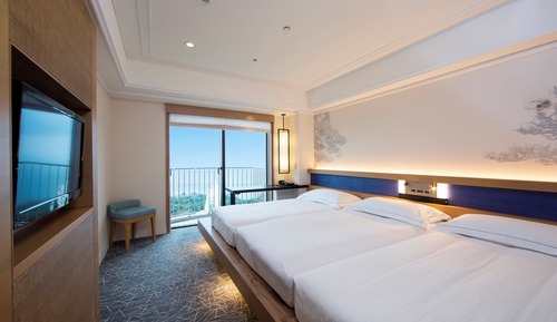 Hilton, Habitación superior con 2 camas individuales