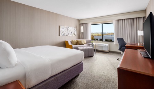 Habitación, 1 cama de matrimonio grande con sofá cama