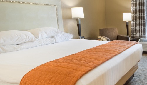 Habitación Deluxe, 1 cama de matrimonio grande, frigorífico y microondas (Tub, Upper Floor)