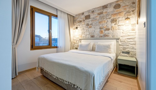 Habitación estándar doble, vistas parciales al mar