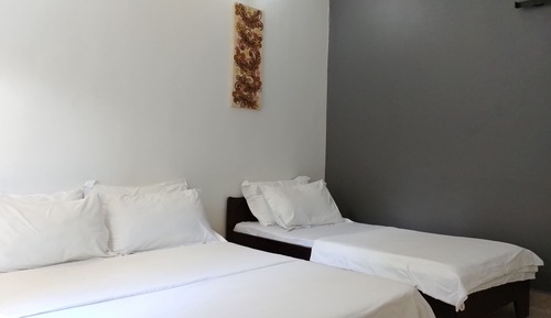 Habitación con 1 cama doble o 2 individuales