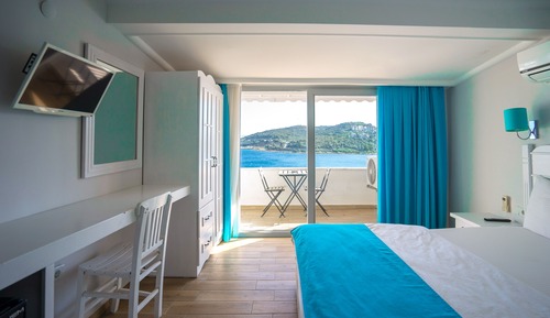 Habitación estándar doble, vistas al mar