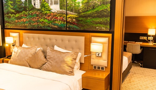 Habitación estándar con 1 cama doble o 2 individuales, 1 habitación, vistas al mar