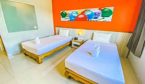 Habitación estándar con 2 camas individuales, 1 habitación, no fumadores