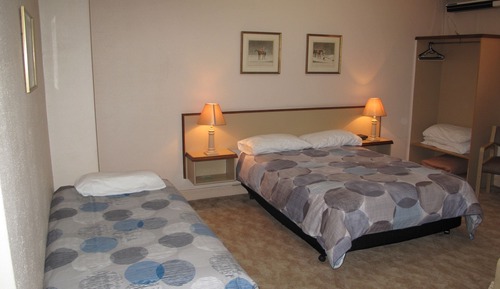 Habitación triple básica, varias camas (1 Queen and 1 King Single)