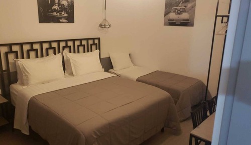 Habitación familiar, varias camas