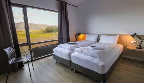Habitación Deluxe doble (Mountain & Glacier View)