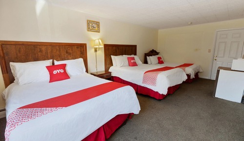 Habitación, varias camas