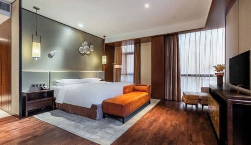 Habitación Premium, 1 cama de matrimonio grande, Acceso al salón del club