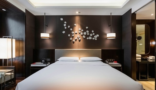 Suite ejecutiva, 1 cama de matrimonio grande (High Floor)