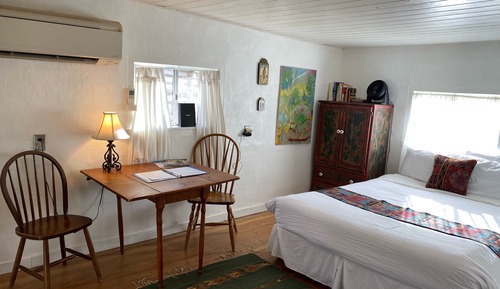 Cabaña básica, 1 cama de matrimonio (Georgia O'Keefe Cabin)