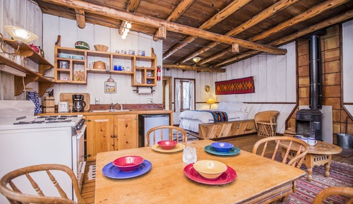 Cabaña tradicional, 1 cama de matrimonio con sofá cama (Aldous Huxley)