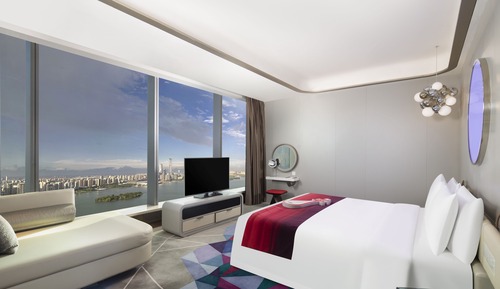 Mega Room, Habitación, 1 cama de matrimonio grande, vistas al lago