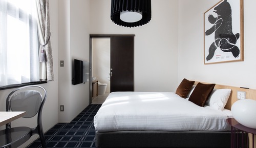 Habitación estándar doble, no fumadores, baño privado (Historic Bldg)