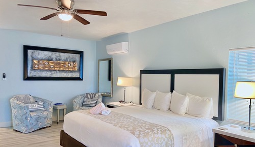 Habitación Signature, 1 cama de matrimonio grande con sofá cama, vistas al mar