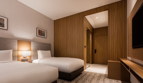 Habitación económica, 2 camas individuales, no fumadores (No Outside View)