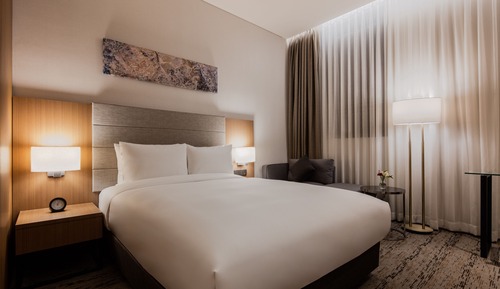 Habitación económica, 1 cama de matrimonio, no fumadores (No Outside View)