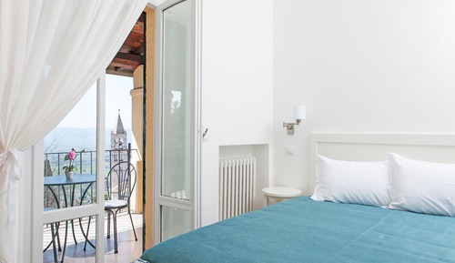 Habitación panorámica doble, balcón