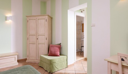 Habitación panorámica doble, vistas al jardín