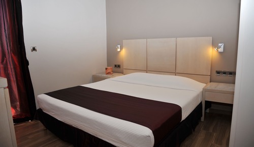 Habitación individual, vistas a la ciudad