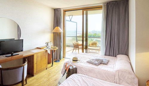 Habitación doble de uso individual, vistas al mar