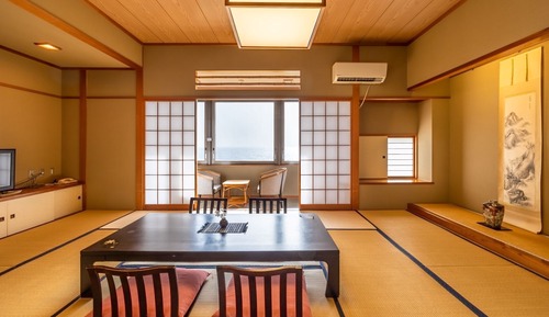 Habitación tradicional, 1 cama doble, no fumadores (Japanese Style, Sunset,  for 2 Guests)