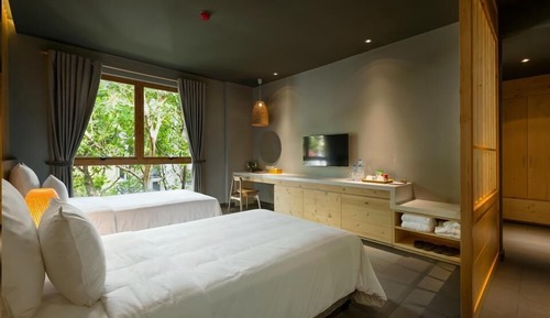 Habitación Premium con 1 cama doble o 2 individuales (Spa and Onsen Package)