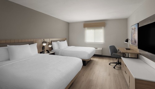 Habitación, 2 camas de matrimonio, no fumadores