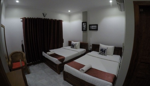 Habitación con 2 camas individuales