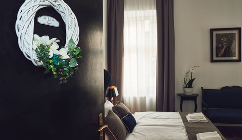 Habitación estándar doble, 1 cama de matrimonio, no fumadores, vistas a la ciudad