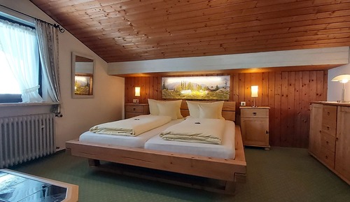 Habitación doble, vistas al jardín