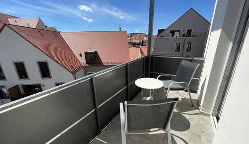 Habitación doble, balcón