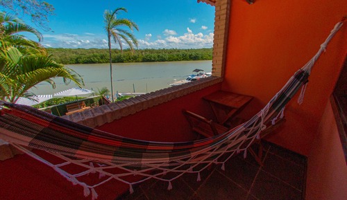 Habitación superior, lanai, vistas al río