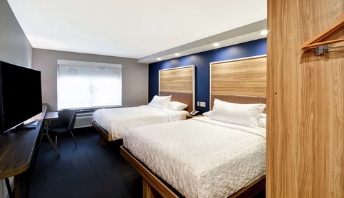 Habitación, 2 camas de matrimonio, accesible para personas con discapacidad (Hearing)