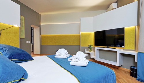 Suite de diseño, 1 cama de matrimonio grande