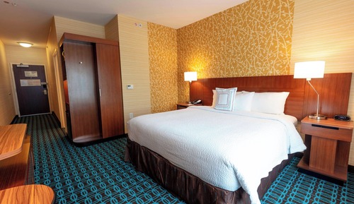 Habitación, 1 cama de matrimonio grande (Mobility/Hearing Access, Roll-in Shwr)