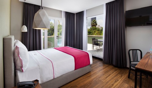 Suite panorámica, 1 cama de matrimonio